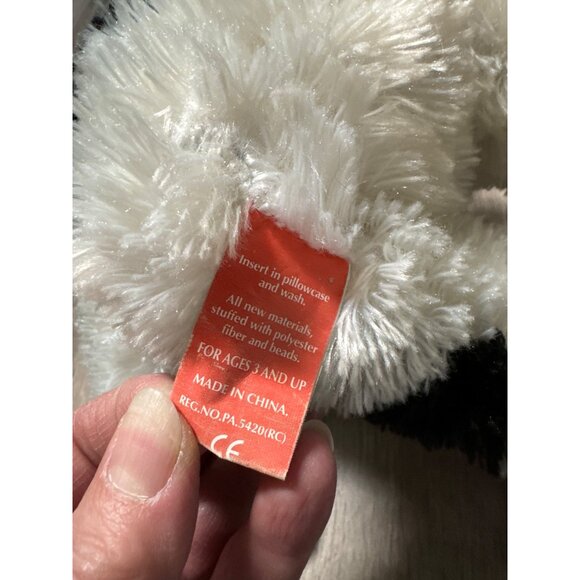 First & Main Rough Wranglers Plush Horse Weighted Stuffed Animal - Black & White - Picture 6 of 8